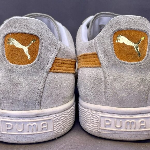 Puma Suede Archive Eco Gray Violet Harvest Pumpkin Mens Size 14 main image 7